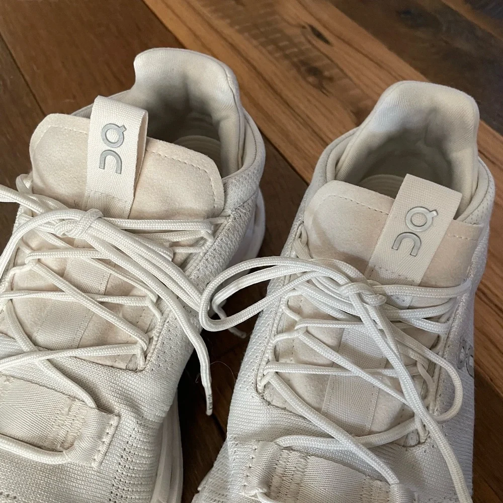 On Cloud CloudTec White athletic shoes Wm 7.5 - Picture 7 of 10